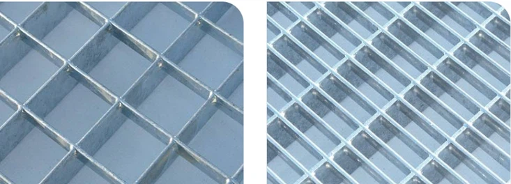 Press-locked steel grating Press-locked steel grating